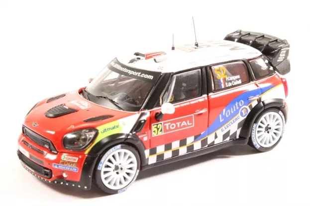 IXO Models Mini Cooper John Works N 52 7th Rally Montecarlo 2012 P.camapana S.de Castelli 1:43 RAM487