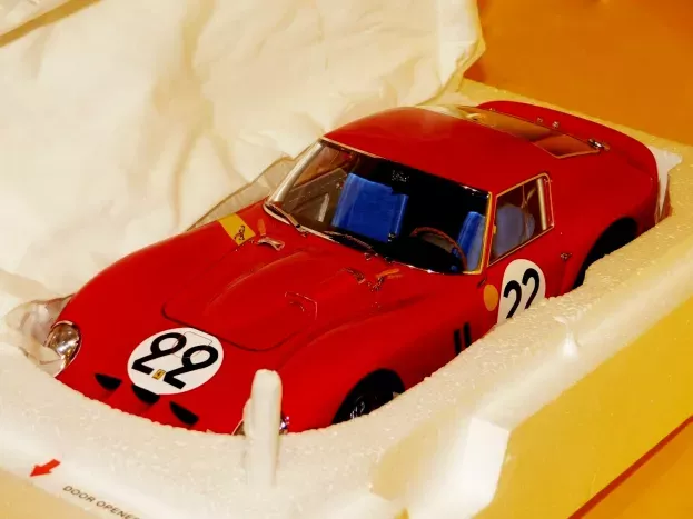 Kyosho Ferrari 250 Gto N 22 3rd 24hle Mans 1962 Leon Dernier Jean Blaton 1:18 08432B