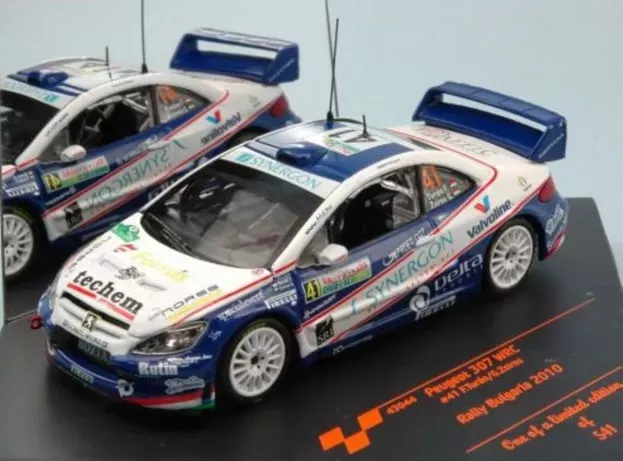 Vitesse Peugeot 307 Wrc N 41 Rally Bulgaria 2010 F.turan G.zsiros 1:43 43044
