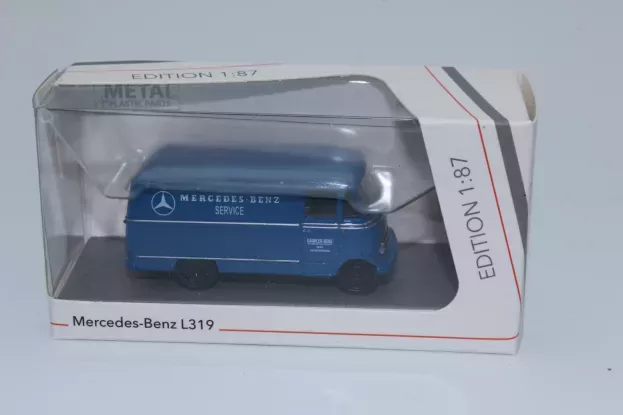 Schuco Mercedes L319 Van Mercedes Service 1961 1:87 452661500