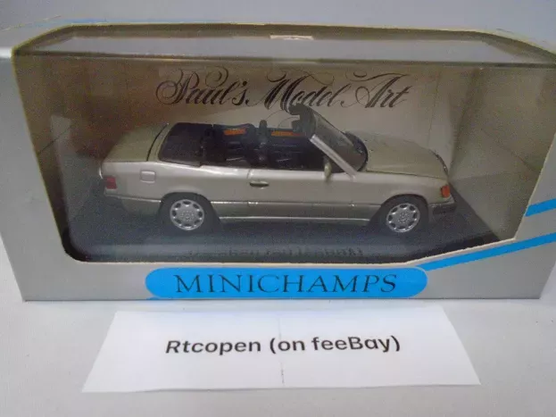 Minichamps Mercedes E-class 300ce 24v Cabriolet 1990 1:43 3551