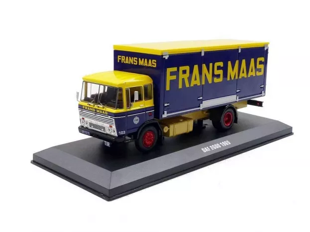 IXO Models Daf 2600 Truck Frans Maas Transports Telonato 1965 1:43 TRU020