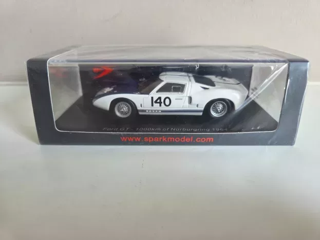 Spark Ford Gt40 N 140 1000km 1964 P.hill B.mclaren 1:43 S7954