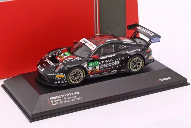 IXO Models Porsche 911 991-2 Gt3 R Precote Herbert Motorsport Team N 99 Adac Gt Masters 2021 Sven Muller Robert Renauer 1:43 LEGT43036