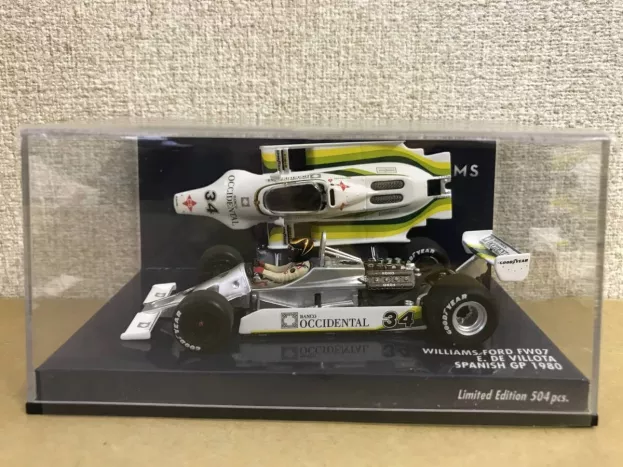 Minichamps Williams F1 Fw07 Ford N 34 Spanish Gp 1980 E.de Vellota 1:43 400800034