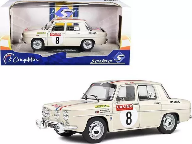 Solido Renault R8 Gordini 1300 N 8 Rally Montecarlo Historique 2014 J.ragnotti M.duvernay 1:18 1803608