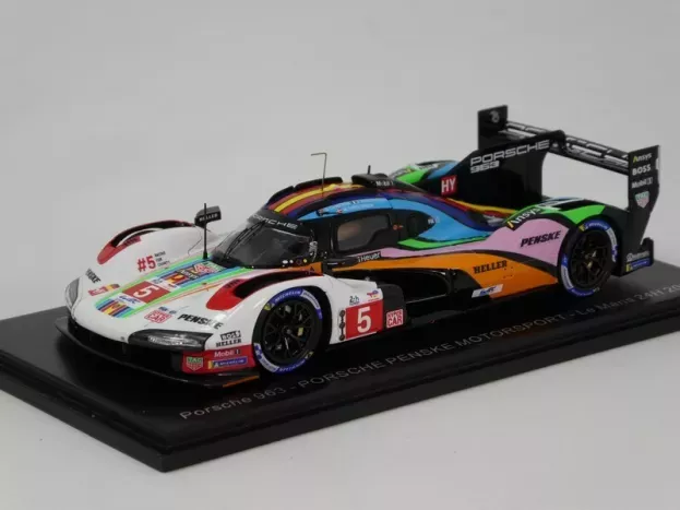 Spark Porsche 963 9rd 4.6l Turbo V8 Team Porsche Penske Motorsport N 5 24h Le Mans 2023 Dane Cameron Michael Christensen Frederic Makowiecki 1:43 S8723