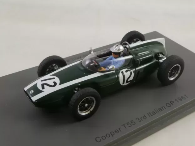 Spark Cooper F1 T55 N 12 3rd Italy Gp 1961 B.mclaren 1:43 S8070