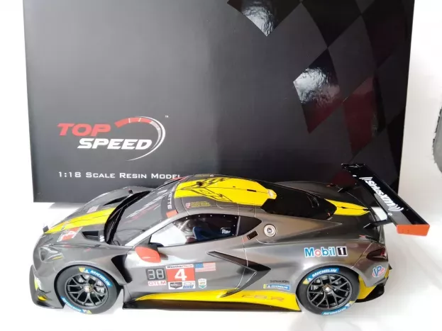 Truescale Chevrolet Corvette C8.r N 4 Imsa 24h Daytona 2020 1:18 TS0320