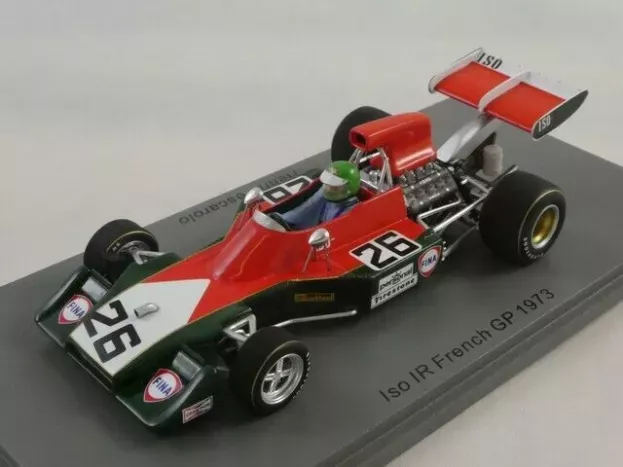 Spark Iso Rivolta F1 Ir N 26 French Gp 1973 H.pescarolo 1:43 S7571