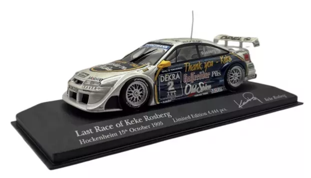 Minichamps Opel Calibra V6 Team Rosberg N 2 Dtm Hockenheim 1995 Keke Rosberg 1:43 430954282