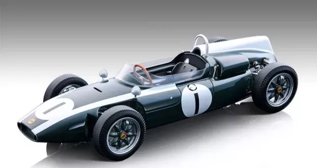Tecnomodel Cooper F1 T53 N 1 British Silverstone Gp World Champion 1960 Jack Brabham 1:18 TM18-275A