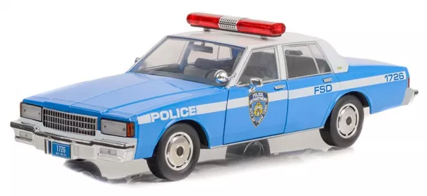 Greenlight Chevrolet Caprice Police New York City Departiment 1990 1:18 19106