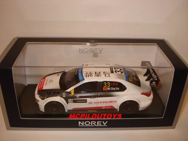 Norev Citroen C-elysee N 33 Wtcc 2015 Ma Qing Hua 1:43 155173