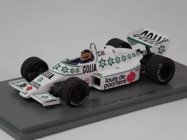 Spark Arrows F1 A6 N 30 Italy Gp 1983 Thierry Boutsen 1:43 S5797