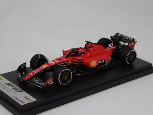 Looksmart Ferrari F1 Sf-23 Team Scuderia Ferrari N 16 4th Singapore Gp 2023 Charles Leclerc 1:43 LSF1055
