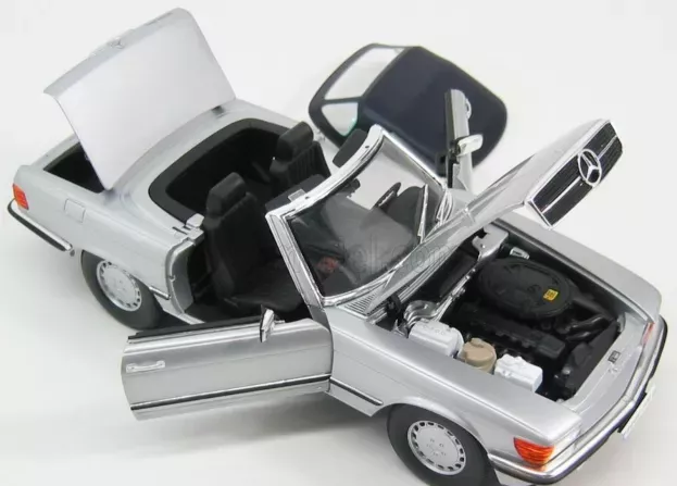Norev Mercedes Sl-class 300sl Cabriolet r107 1986 1:18 B66040453