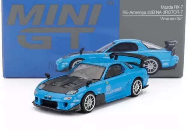 Mini GT Mazda Rx-7 fd3s Re Amemiya 20b Na 3rotor-7 Ama-san Go 2024 1:64 MGT01046-R