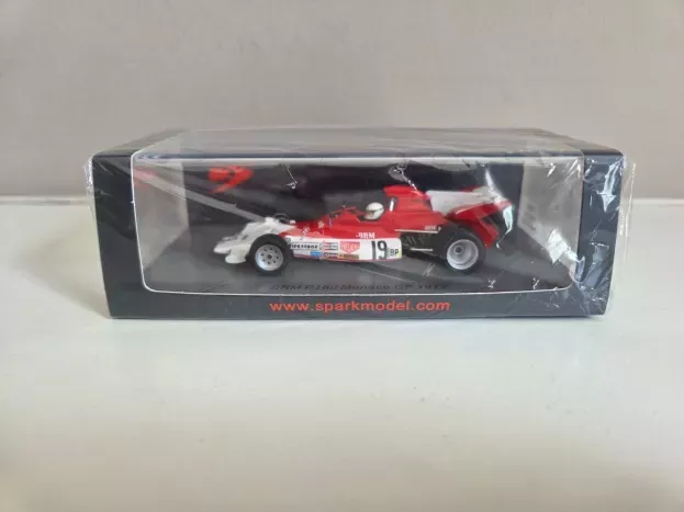 Spark Brm F1 P180 N 19 Monaco Gp 1972 H.ganley 1:43 S5285