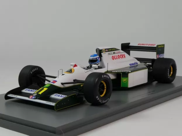Spark Lotus F1 102b N 11 Monaco Gp 1991 M.hakkinen Con Vetrina With Showcase Special Box 1:18 18S415