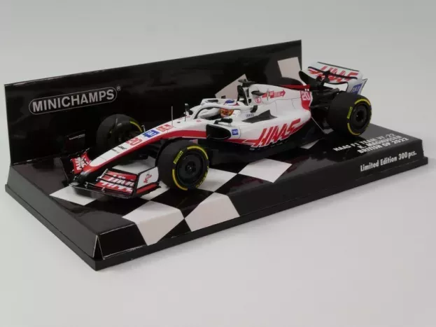 Minichamps Haas F1 Vf-22 Team Haas N 20 Silverstone British Gp 2022 Kevin Magnussen 1:43 417221020