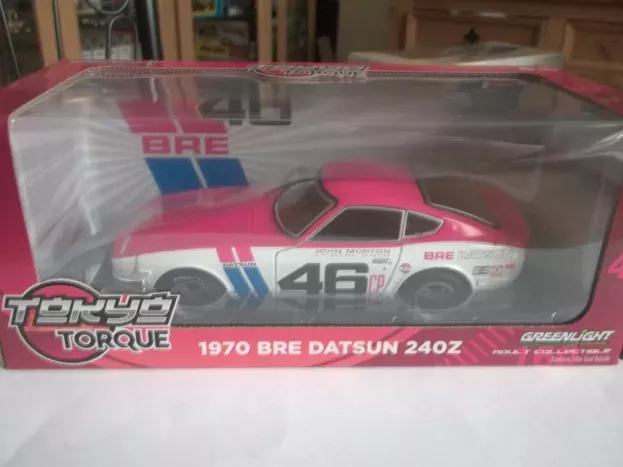 Greenlight Nissan Datsun 240z Bre N 46 Coupe 1970 1:24 18301