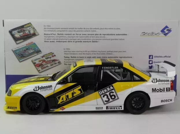 Solido Opel Omega Evo 500 Team Irmscher N 36 Season Dtm 1991 F.engstler 1:18 1809702