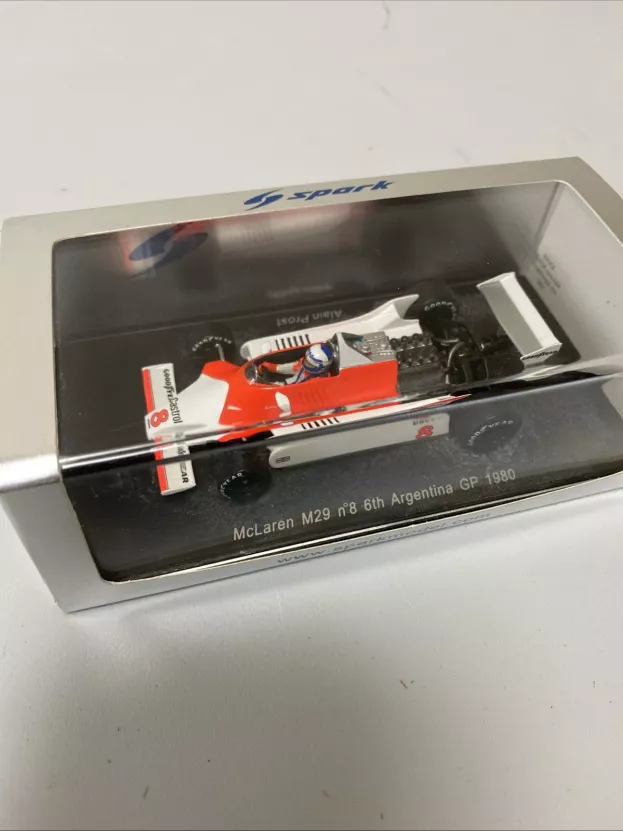 Spark Mclaren F1 M29 N 8 Argentina Gp 1980 Alain Prost 1:43 S3098