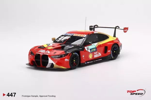 Truescale Bmw 4-series M4 Gt3 Team Schubert Motorsport N 31 Winner Dtm Race 1 & 2 Lausitzring Champion 2022 S.van Der Linde 1:18 TS0447