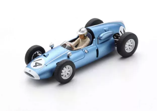 Spark Cooper F1 T51 N 14 Monaco Gp 1960 R.salvadori 1:43 S8048