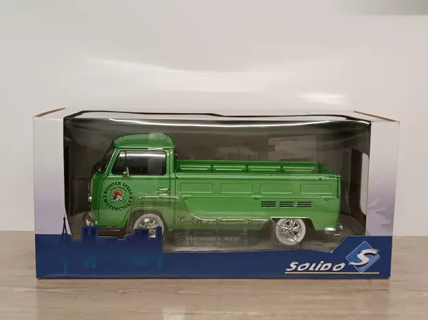 Solido Volkswagen T2 Pick-up Rooster Speed Motorcycle Custom 1968 1:18 1809401