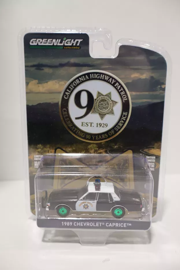 Greenlight Chevrolet Caprice Highway Patrol Police 1989 1:64 28020C