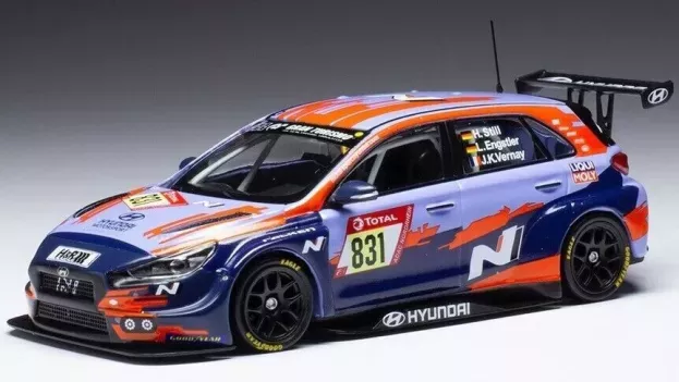 IXO Models Hyundai I30 N Tcr N 831 24h Nurburgring 2021 L.engstler H.still J.k.vernay 1:43 GTM160