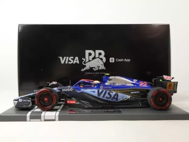 Minichamps Racing Bulls F1 Vcarb-01 Team Visa Cash App N 22 Singapore Gp 2024 Yuki Tsunoda 1:18 117241822