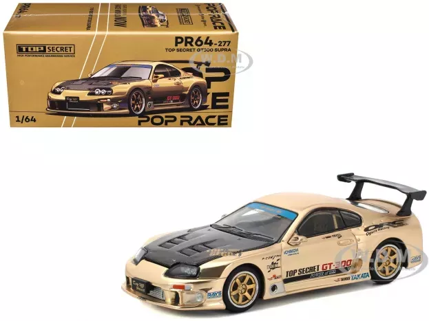 Pop Race Toyota Supra Mkiv a80 Gt300 Coupe Top Secret 2023 1:64 PR640277