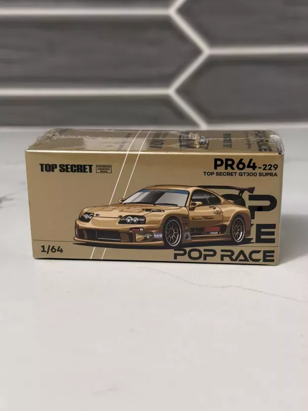 Pop Race Toyota Supra Mkiv a80 Gt300 Coupe Top Secret 2023 1:64 PR640229