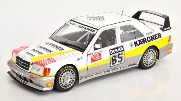 Solido Mercedes 190e Evo2 Amg N 65 Dtm Season 1990 M.schumacher 1:18 1801008