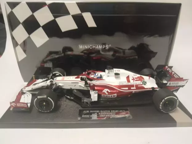 Minichamps Alfa Romeo F1 C41 Team Orlen Racing N 7 Abu Dhabi Gp Last Race 2021 Kimi Raikkonen 1:18 117212307