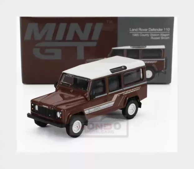 Mini GT Land Rover Defender 110 Country Sw Station Wagon Lhd 1985 1:64 MGT00734-L