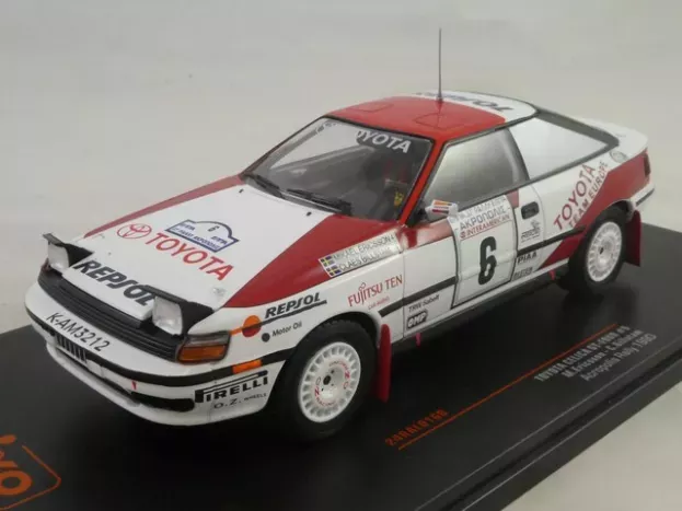 IXO Models Toyota Celica Gt-four N 6 Rally Acropolis 1990 M.ericsson C.billstam 1:24 24RAL016B