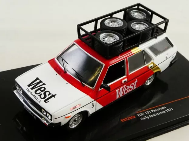 IXO Models Fiat 131 Panorama Assistance Rally Team West 1979 1:43 RAC306X