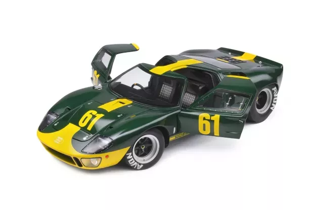 Solido Ford Gt40 Mki N 61 Racing 1968 Jim Clark 1:18 1803004