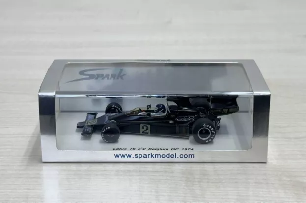 Spark Lotus F1 76 N 2 Belgium Gp 1974 Jacky Ickx 1:43 S1770
