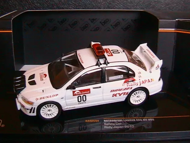 IXO Models Mitsubishi Lancer Evo Vii N 00 Safety Car Rally Japan 2010 1:43 RAM444