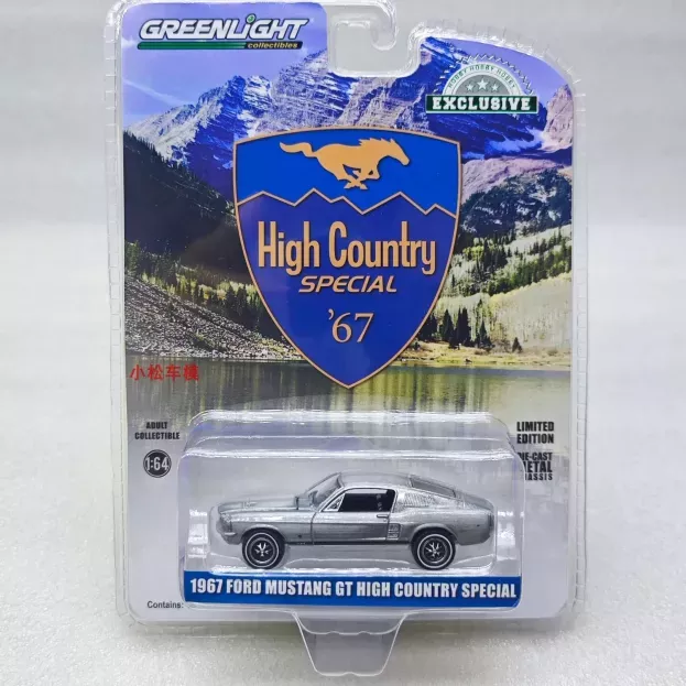Greenlight Ford Mustang Gt Coupe Fastback High Country Special 1967 1:64 30504