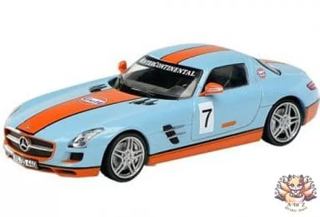 Schuco Mercedes Sls Amg Gulf Coupe N 7 c197 2010 1:43 450755000