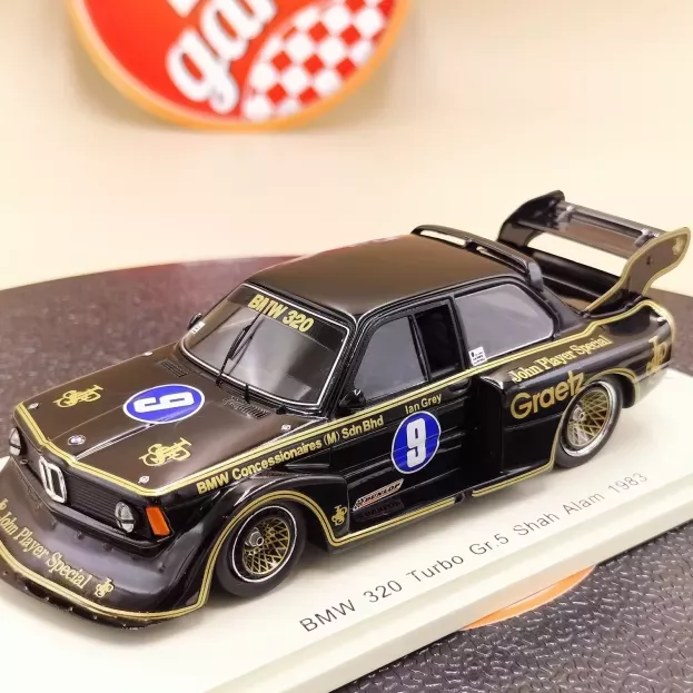 Spark Bmw 320 Turbo Gr.5 Jps N 9 Shah Alam 1983 Ian Grey 1:43 SA152