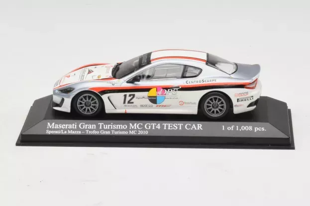 Minichamps Maserati Granturismo Mc Gt4 Coupe N 12 Trofeo Granturismo Mc 2010 Sperati La Mazza 1:43 400101212