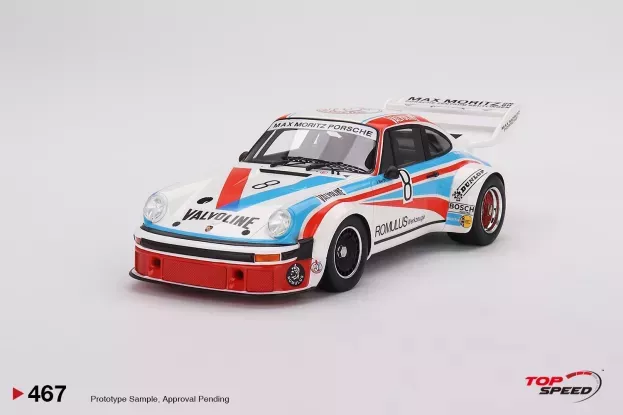 Truescale Porsche 911 934 5 Team Max Moritz Valvoline N 8 1000km Nurburgring 1977 J.barth E.doren 1:18 TS0467