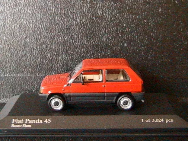 Minichamps Fiat Panda 45 1980 1:43 400121401